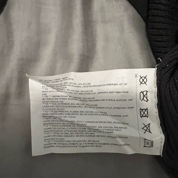 Garcia dark grey long sleeves top size XS - Picture 8 of 8